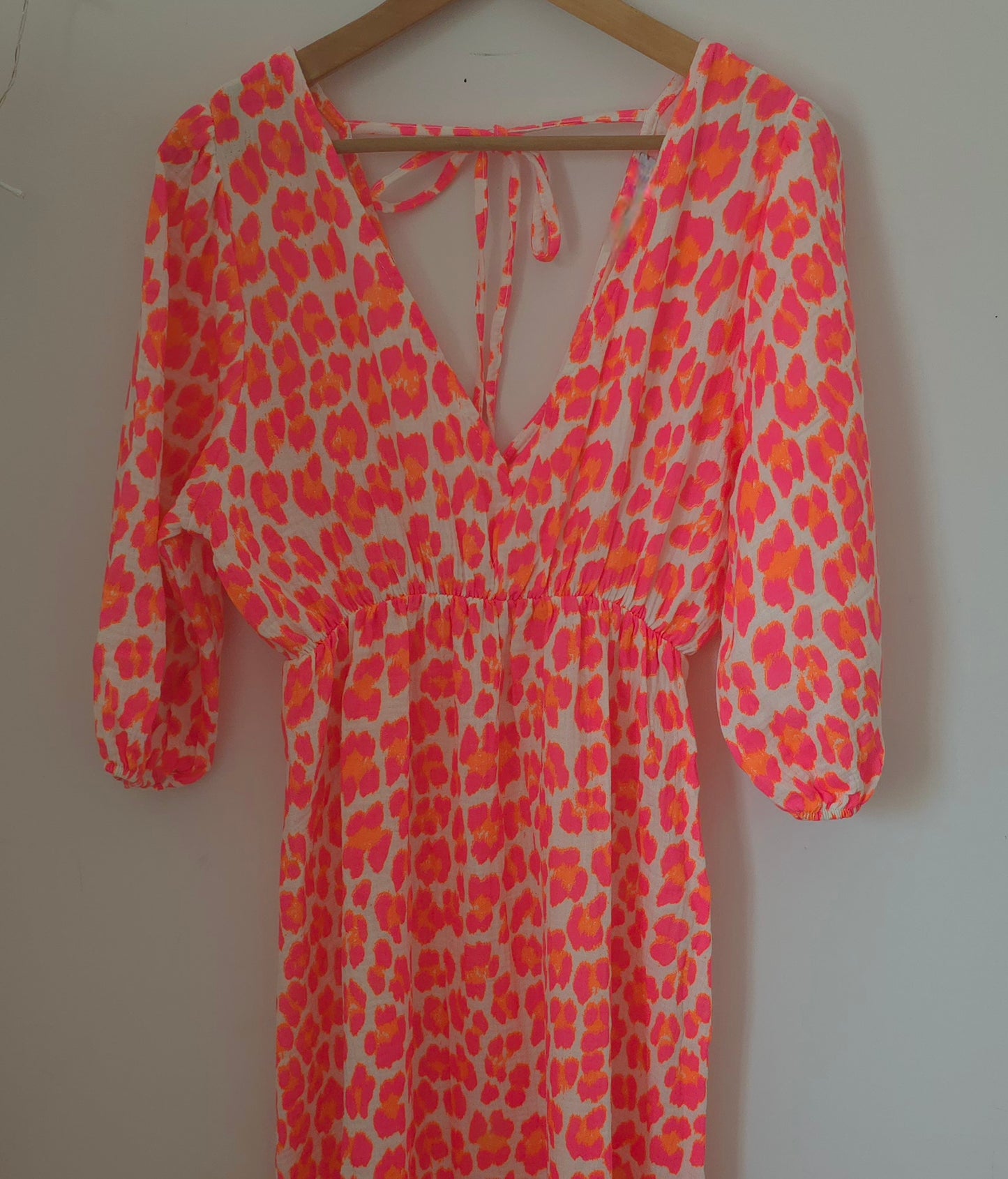 Robes longue manches 3/4 Léo.