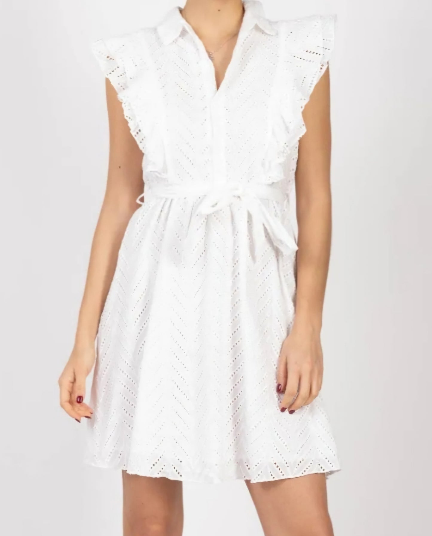 Robes courte broderues anglaise.