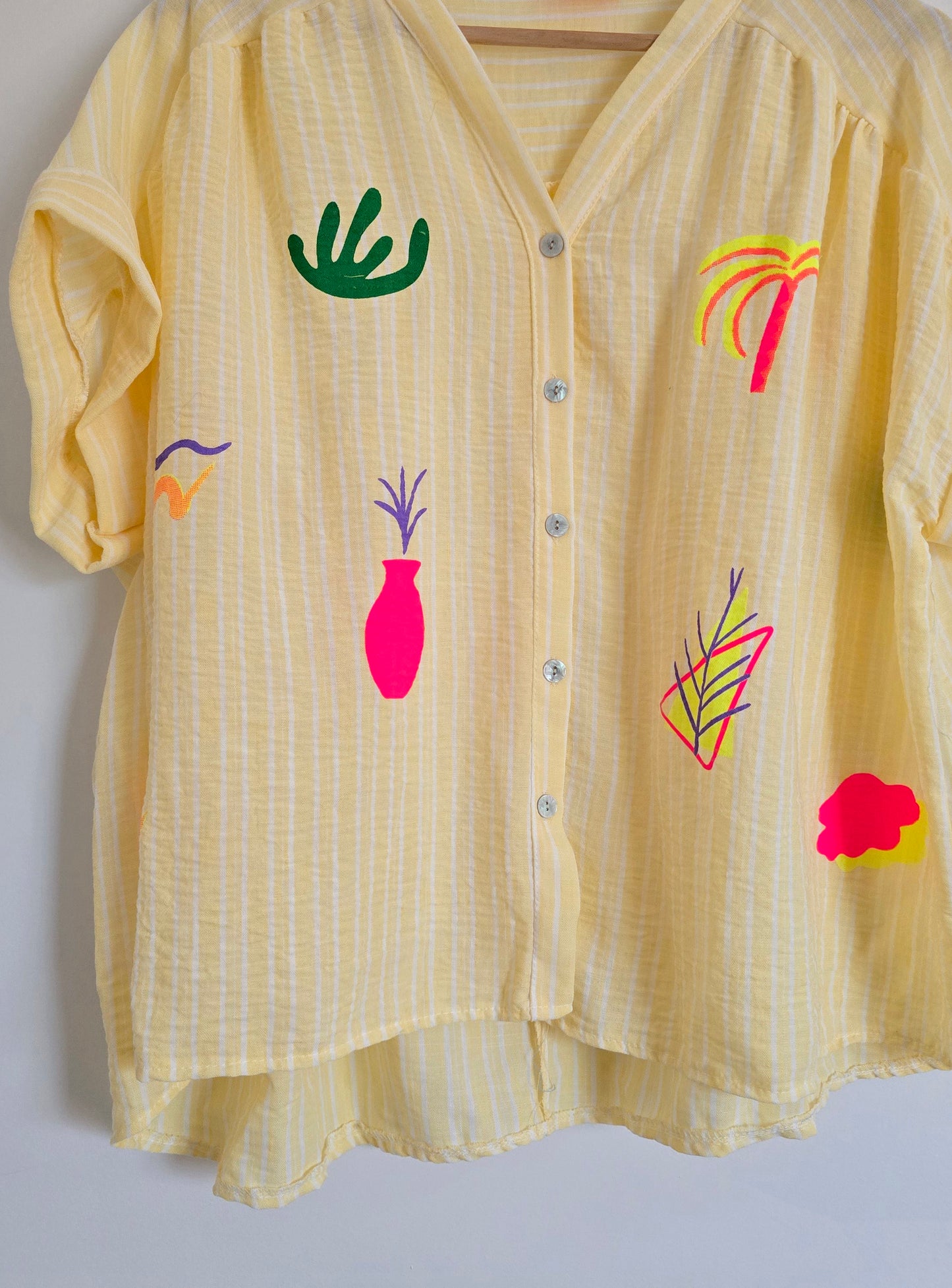 Chemise manches courtes Cancún.