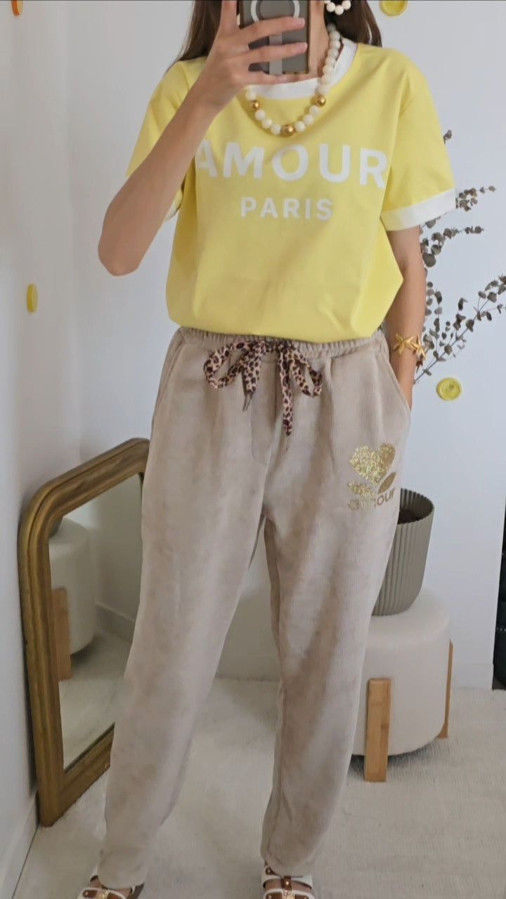 T-shirt Amour.